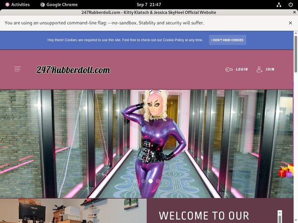 247Rubberdoll Pornstar