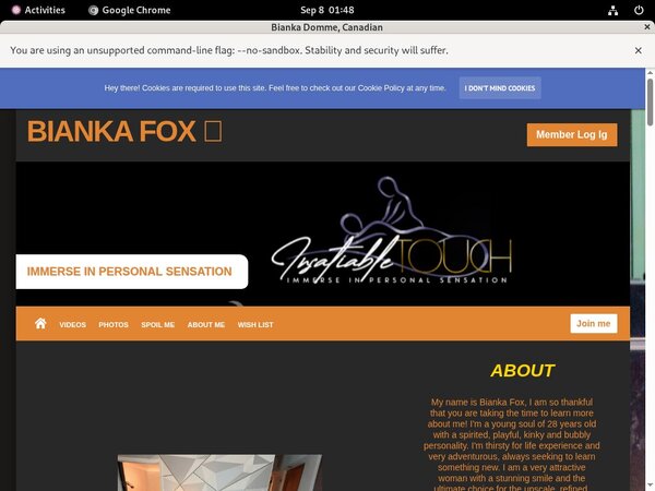 Bianka Fox Members Password