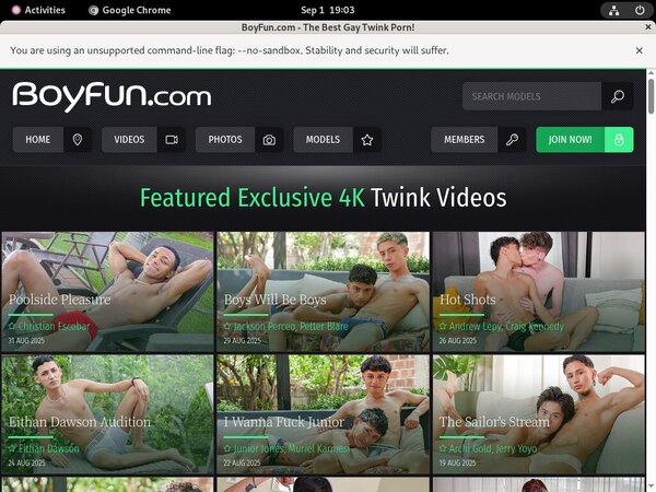 Boy Fun Latex