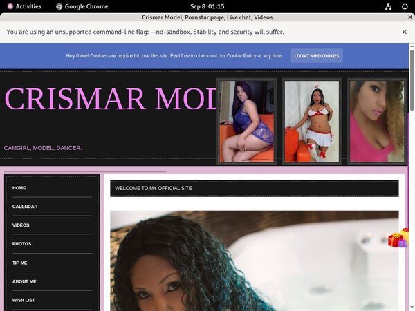 Crismar Model Paysite Passwords