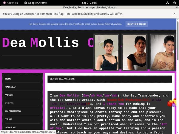 Deamollis.modelcentro.com Premium Free Account