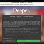 Deeper Accept Paypal