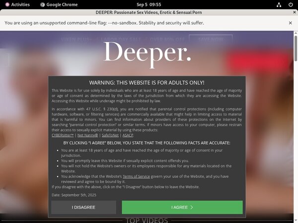 Deeper.com Free Pw