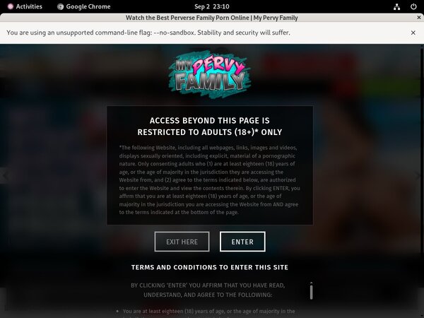 Discount My Pervy Family Trial Membership