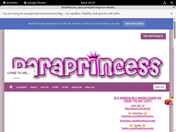 Discount ParaPrincess Deal
