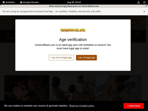 Free Accounts For Universblack