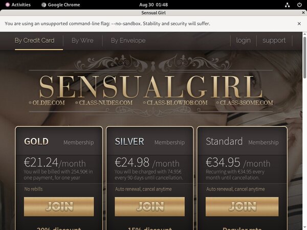 Free Accounts To Sensualgirl