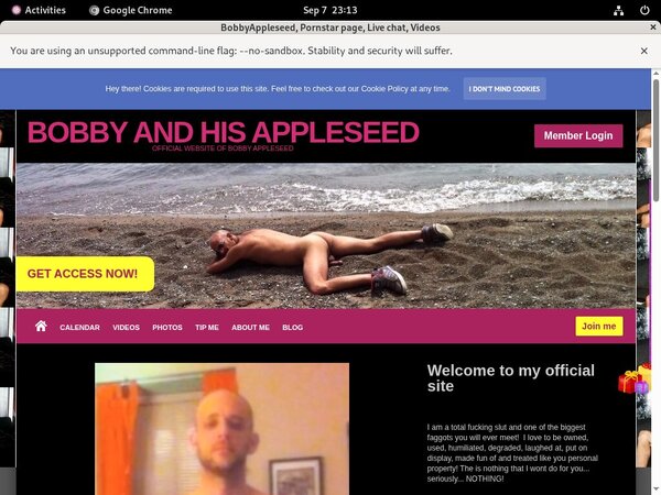 Free BobbyAppleseed Trial Access