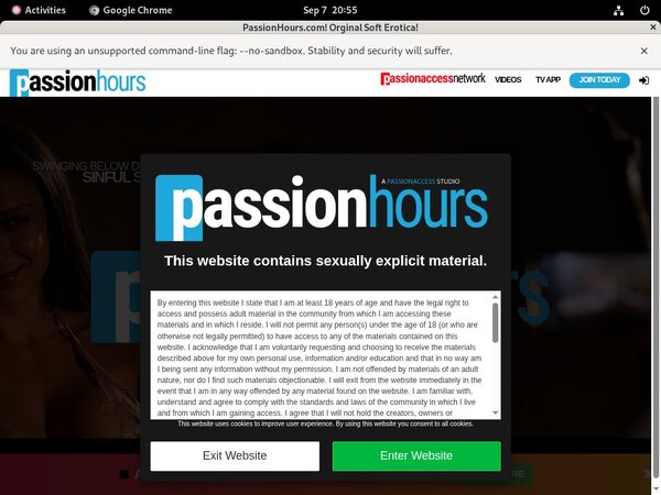Free Passion Hours Access