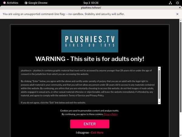 Free Plushies.tv Preview