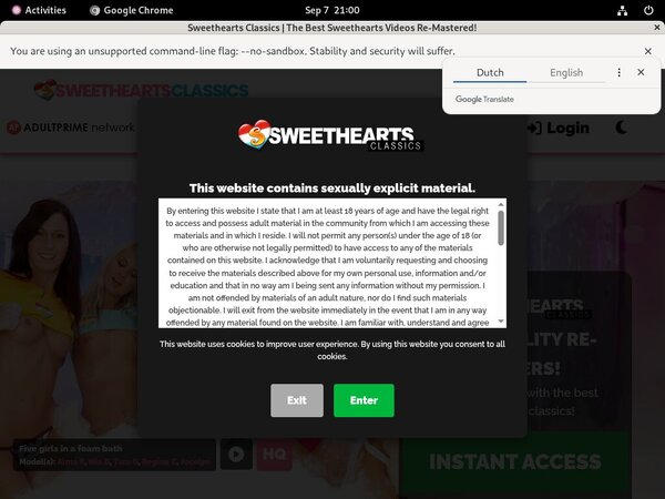 Free Sweetheart Classics Member
