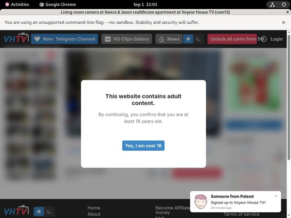 Free Voyeurhouse Account Passwords