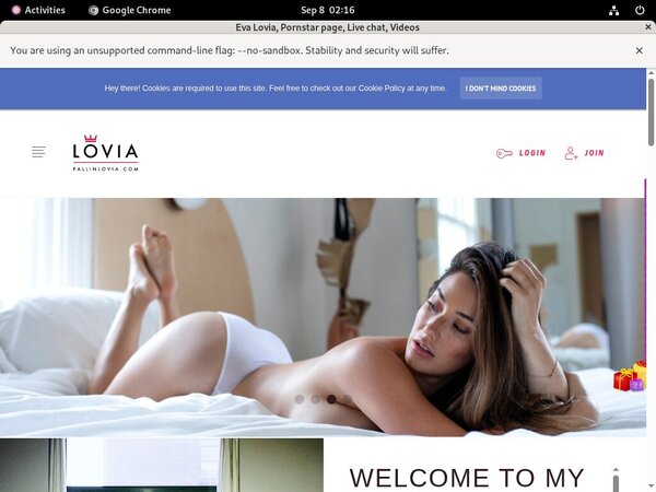 Free Working Eva Lovia Account