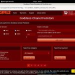 Goddess Chanel Femdom Register Free