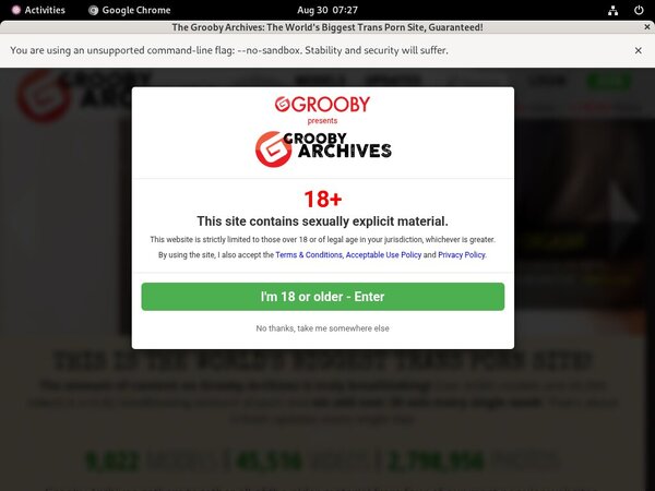 Grooby-archives.com Trial Account