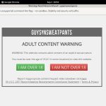 Guys In Sweatpants Premium