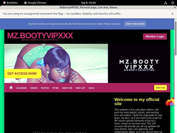 Inside MzBootyVIPXXX