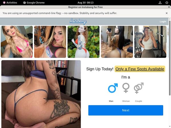 Instabang.com Using Pay Pal