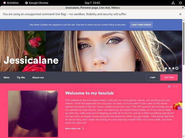 Jessicalane Hack Account