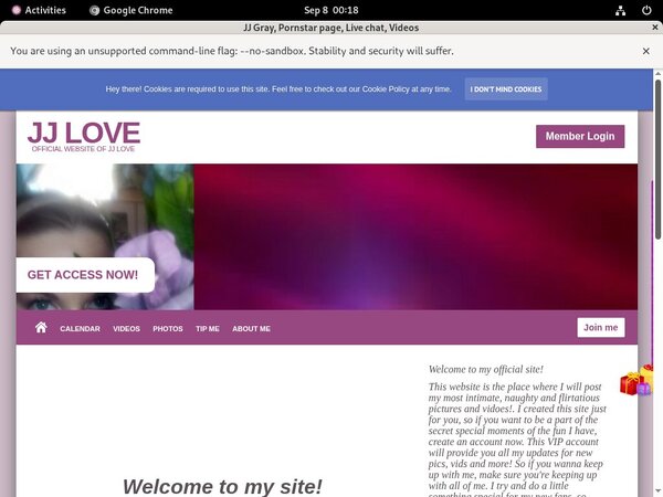 Jjlove Password Info
