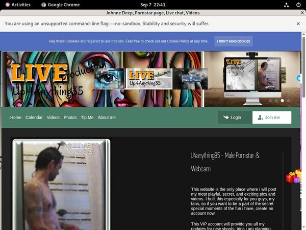 JohnneDeep User Name Password JohnneDeep User Name Password