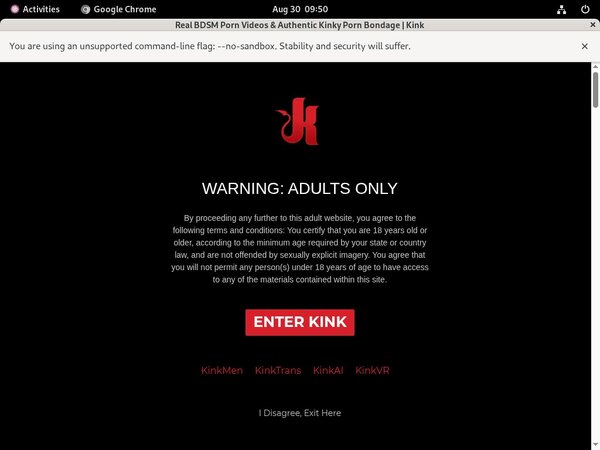 Kink Gratis Password