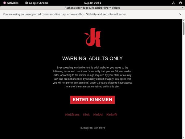 Kinkmen Get Discount
