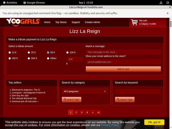 Lizz La Reign Hot