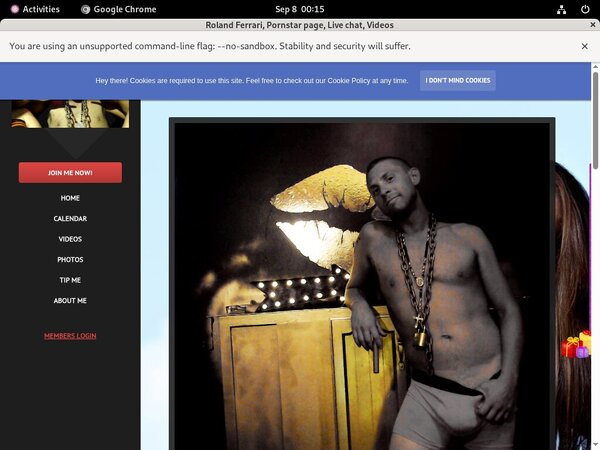 Login Roland Ferrari