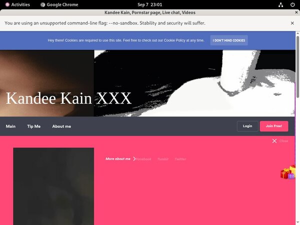 Login To Kandee Kain For Free