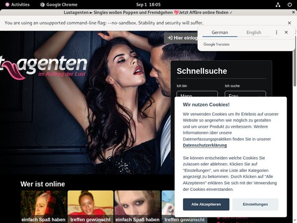 Lustagenten.com Discount Setup