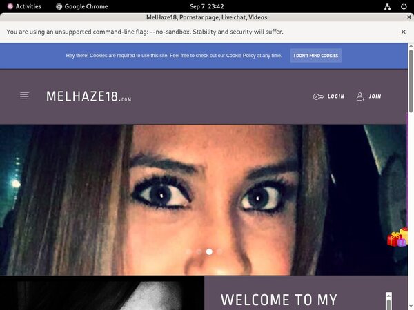 Melhaze18.modelcentro.com Freies Konto