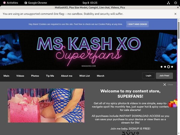 MsKashXO Password Username