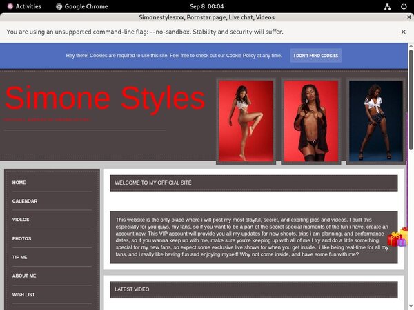 New Simonestylesxxx Accounts