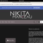 NikitaMarceau Free Account Password
