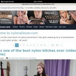 Nylon All Over Gay Porn