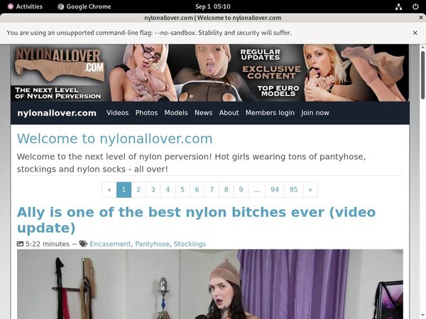 Nylonallover.com Sale Price