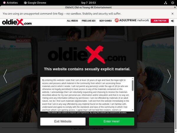 Oldiex Promo Code 2018