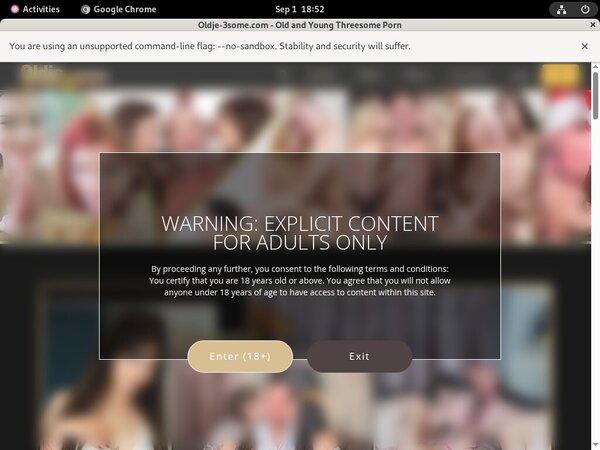 Oldje-3some.com Tubes