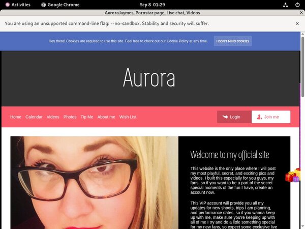 Password For AuroraJaymes