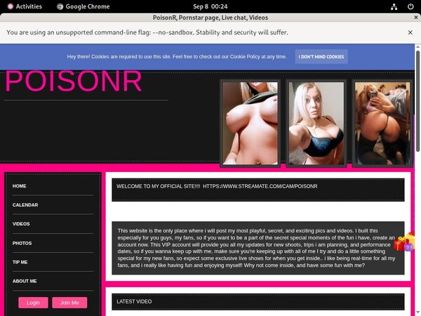 Poisonr.modelcentro.com Password Accounts