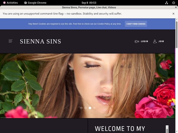 Sienna Sinns With Gift Card