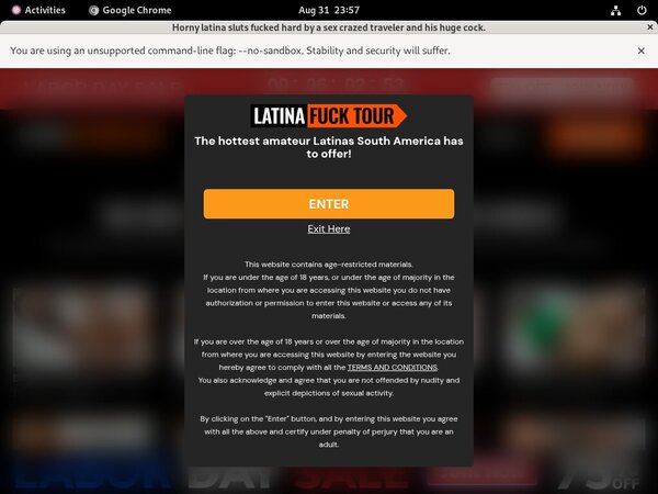 Signup For Latina Fuck Tour With Paypal