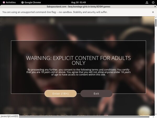 Subspaceland.com Sample