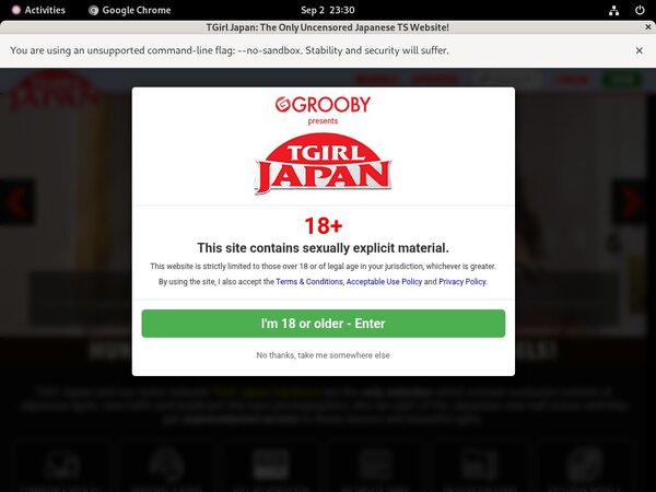 TGirl Japan Free Password