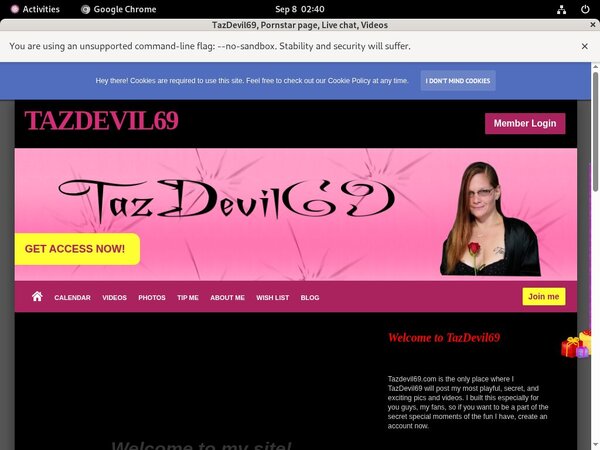 Tazdevil69.modelcentro.com Free Trial Porn