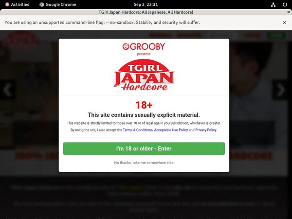 Tgirljapanhardcore.com App