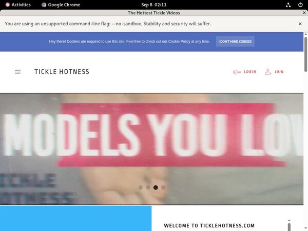 Ticklehotness.com Premium Logins