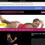 WeLoveDeeFeet Order Page
