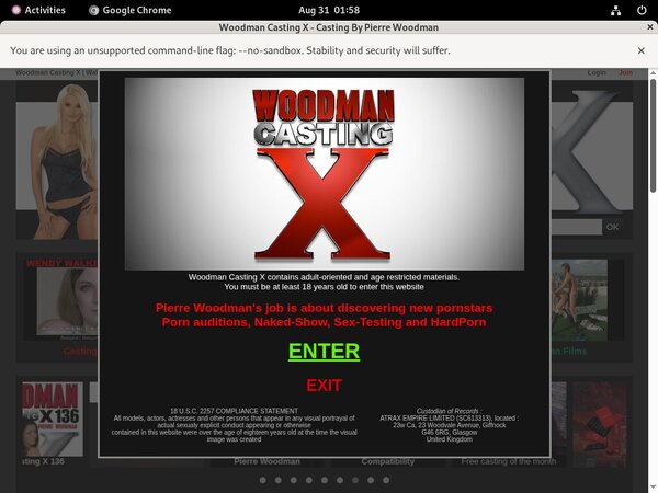 Woodmancastingx.com Model Woodmancastingx.com Model